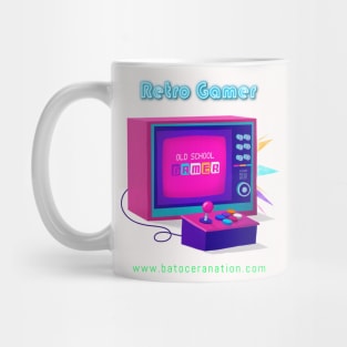 Retro Gamer Logo 6 by Batocera Nation Mug